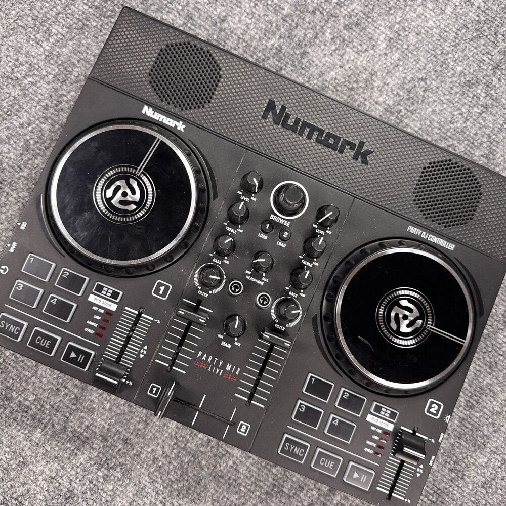 Numark Party Mix Live DJ Controller - Fully Tested